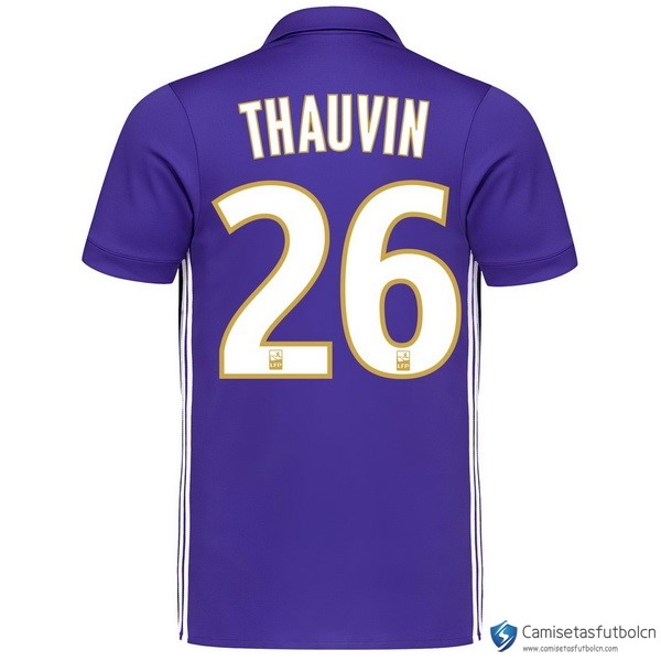 Camiseta Marsella Tercera equipo Thauvin 2017-18